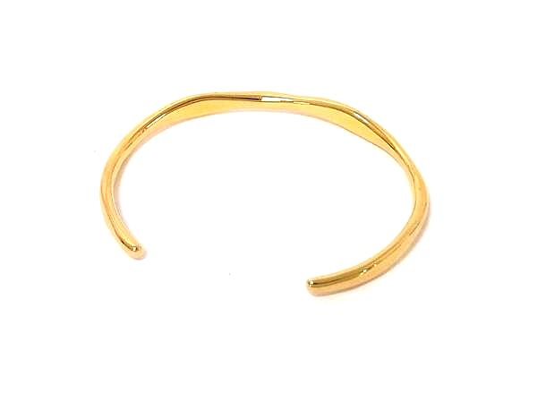 ■新品同様■ jouetie ジュエティ クラフト SV925 バングル ブレスレット アクセサリー レディース ゴールド系 FW1577_1