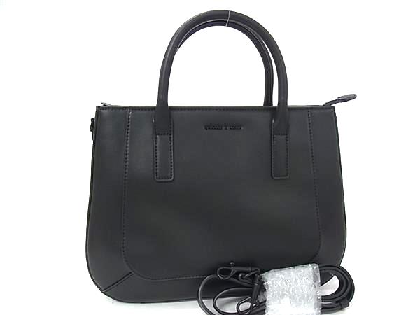 □新品同様□ CHARLES ＆ KEITH チャールズアンドキース カーブド 