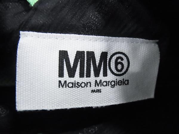 ■極美品■ MM6 Maison エムエムシックス メゾン マルジェラ ジャパニーズ ナイロン ハンドバッグ グリーン系 FX0649_8