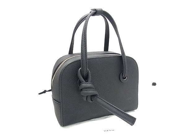 □極美品□ VASIC ヴァジック APERO MINI MINI レザー ハンドバッグ 