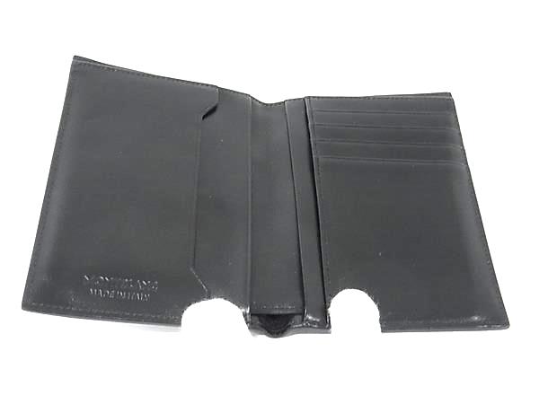 □新品□未使用□ MONT BLANC モンブラン レザー 二つ折り 財布