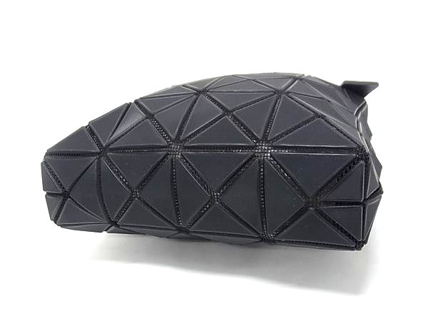 ■美品■ BAO BAO ISSEY MIYAKE バオバオイッセイミヤケ プリズム PVC ハンドバッグ トートバッグ レディース ブラック系 FX6423_3