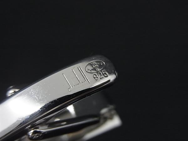 □美品□ dunhill ダンヒル SV925 オニキス カフスボタン ネクタイピン