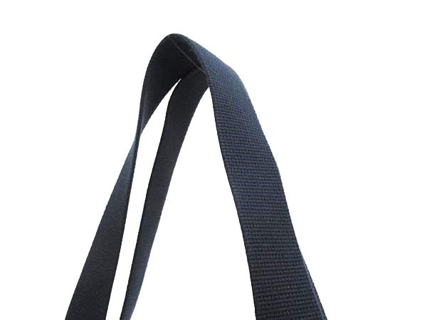 ■新品同様■ Herve Chapelier エルベシャプリエ 舟形トート レザー×キャンバス ハンドバッグ トート レディース ネイビー系 FZ2379_1
