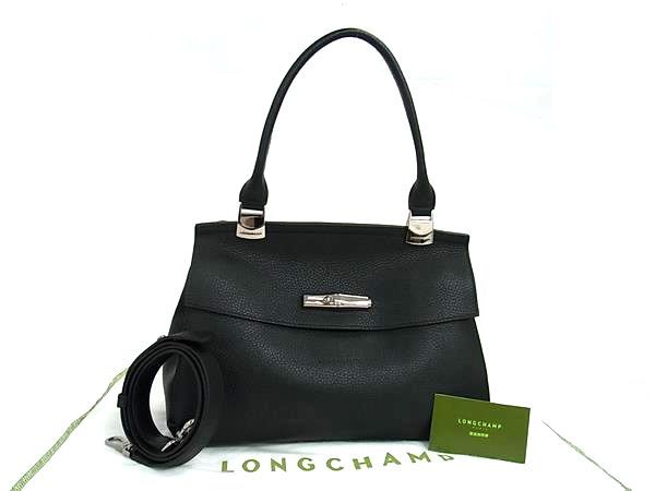 □新品同様□ LONGCHAMP ロンシャン マドレーヌ レザー 2WAY クロス 