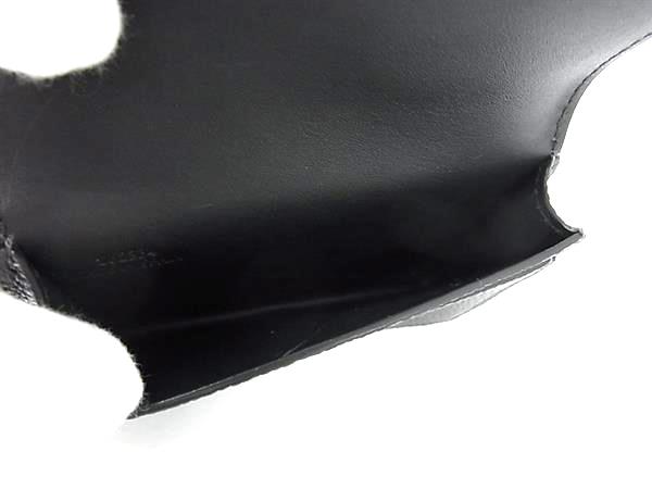 ■極美品■ LOEWE ロエベ アナグラム レザー カードケース 名刺入れ カード入れ レディース メンズ グレー系 HA0034_3