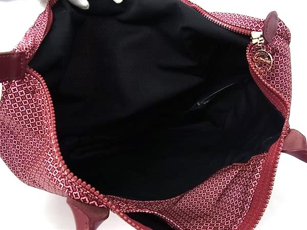 ■新品負けず劣らず■ LONGCHAMP ロンシャン ル プリアージュ 伊達衆 ナイロン ハンドバック  トートバッグ レディース ボルドーワイン系 HA8305