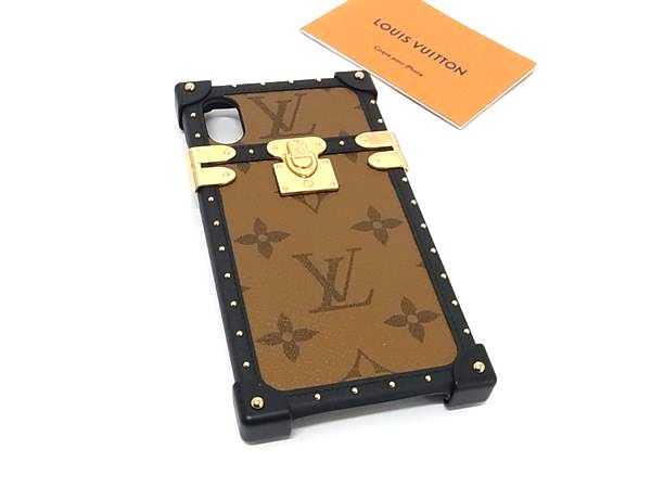 ■新品■未使用■ LOUIS VUITTON ヴィトン M67893 モノグラムリバース アイ トランク ライト iPhone X/XS対応 アイフォンケース HB1144 16,985円