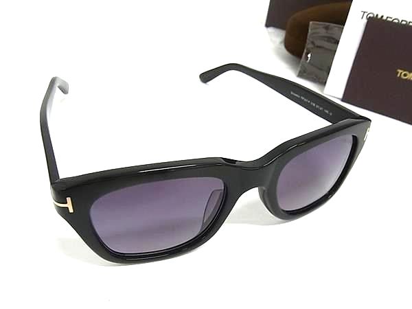 ■新品■未使用■ TOM FORD トムフォード Snowdon TF237-F 01B 51□21 145 ＊2 サングラス 眼鏡 めがね ブラック系 HB5095