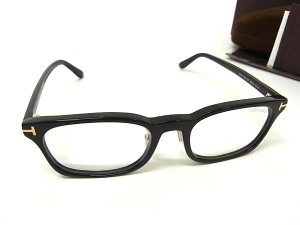 ■新品■未使用■ TOM FORD トムフォード 6111 D B 53□19 メガネ めがね 眼鏡 メンズ レディース ブラック系 HB5117