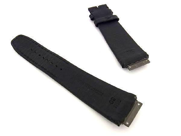 ■美品■ Richard Mille リシャールミル スイス製 05N30 純正ベルト PVC×レザー 腕時計 替えベルト ブラック系 P6361_1
