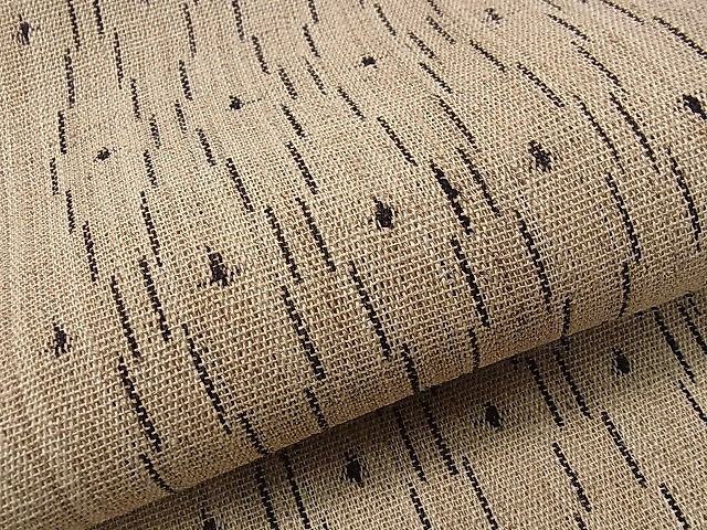 平和屋本店□最高級 夏物 重要無形文化財 越後上布 小河正義 八寸