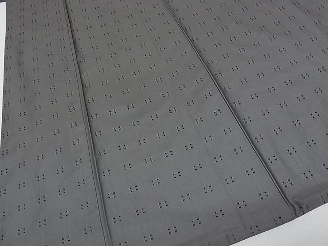 平和屋本店□希少 五代目・諏訪好風 野口花染工房 花織 紬