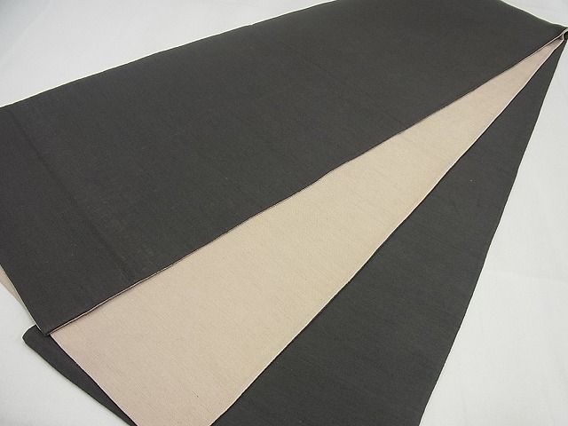 平和屋本店□希少 銀座こうげい 九寸名古屋帯 紫根染 立涌文 両面 京