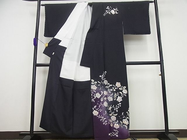 平和屋本店□極上 金彩友禅 卓越技能者・名工・和田光正 訪問着 更紗花