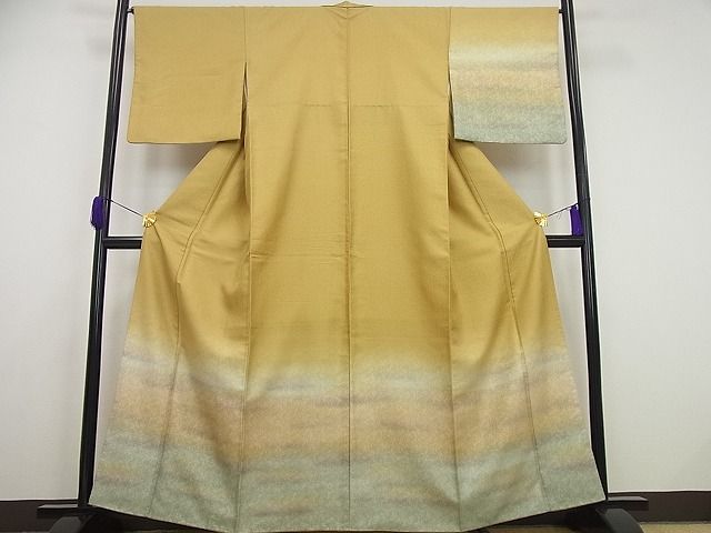 平和屋本店■極上　紋屋井関　御寮織　訪問着　桐竹鳳凰文　逸品4s151