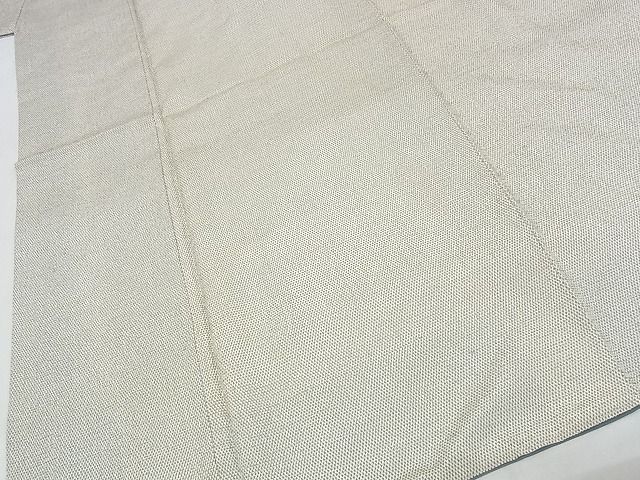 平和屋本店□極上 男性 本塩沢 アンサンブル 蚊絣 羽裏・龍 正絹 逸品