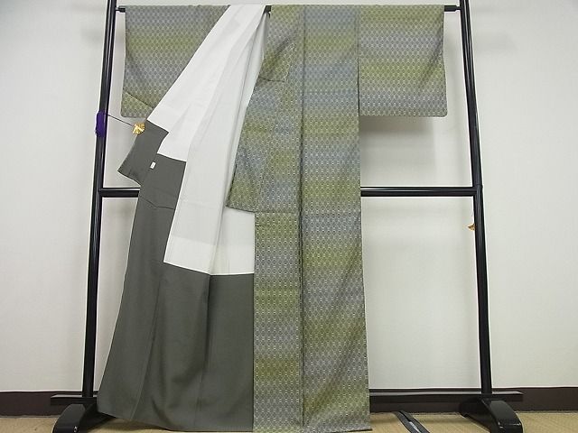 平和屋着物○本場大島紬 9マルキ 正絹 逸品 CAAU9710vf