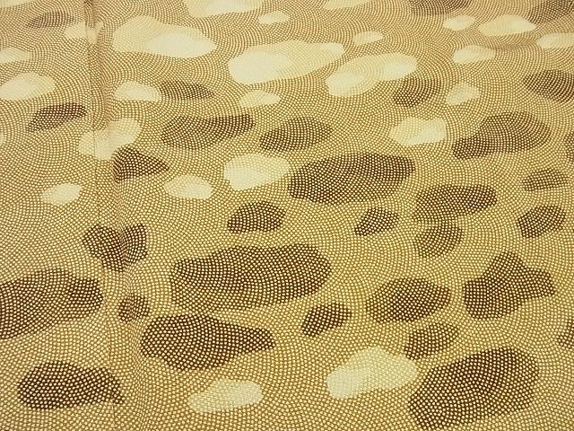 平和屋本店□極上 人間国宝 小宮康孝 江戸小紋 訪問着 鮫小紋柄