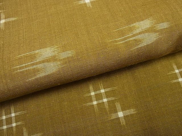 平和屋本店□極上 国指定重要無形文化財 本場久米島紬 宮里