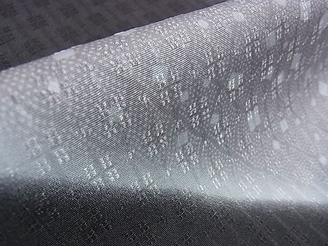 平和屋本店□極上 長羽織 寄せ小紋柄 斜線文 暈し染め ます