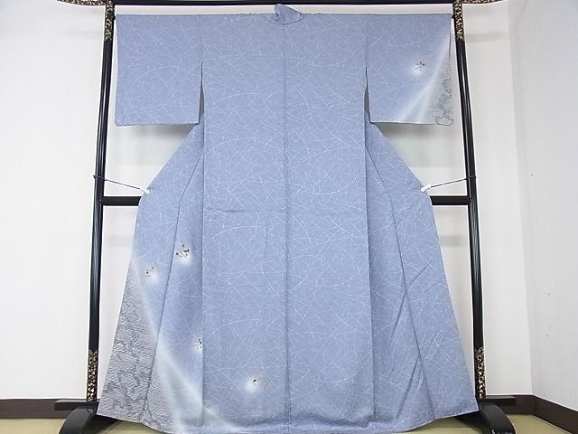 平和屋着物○訪問着 刺繍 正倉院エ霞花文 暈し