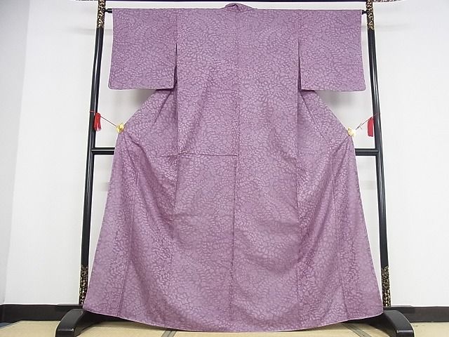 平和屋着物□極上 紬 間道 逸品 未使用 DZAA7584kh5