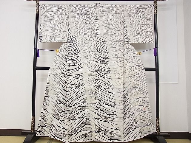 平和屋□極上 訪問着・袋帯セット 滝泰 十日町 名門 滝泰謹製 おぼろ