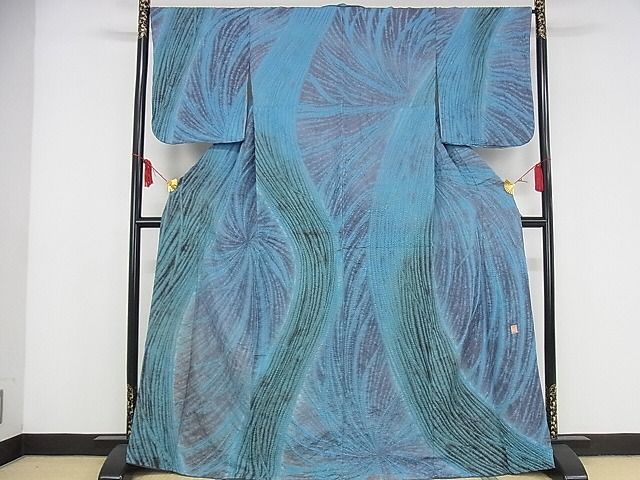 平和屋□極上 訪問着・袋帯セット 滝泰 十日町 名門 滝泰謹製 おぼろ