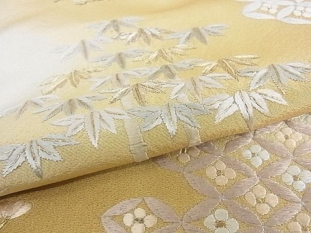 総刺繍　更紗唐草文　暈し染め　銀糸 花柄刺繍 訪問着 2025年最新】Yahoo!オークション -総刺繍 訪問着の中古品・新品