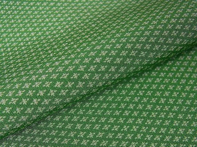 平和屋本店○極上 人間国宝 小宮康孝 江戸小紋 四つ菱 高島屋扱い 逸品