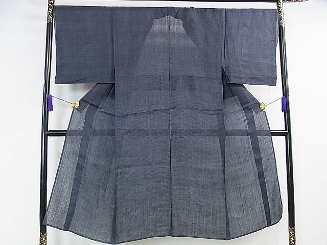 平和屋本店□極上 夏物 男性 重要無形文化財 本場宮古上布 100