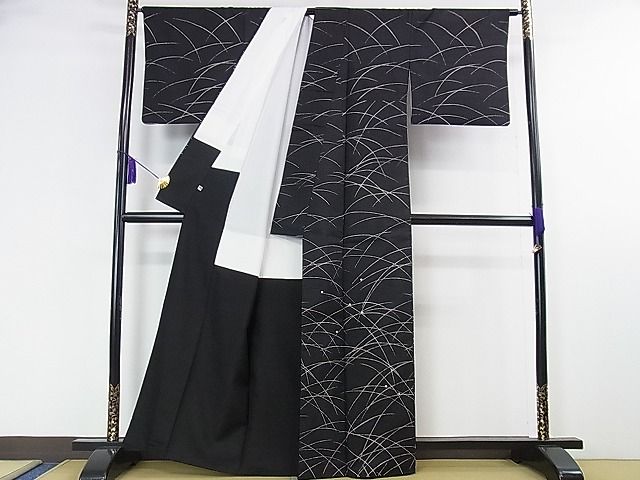 平和屋本店□極上 石川県指定無形文化財 牛首紬 白山工房 手織り 訪問