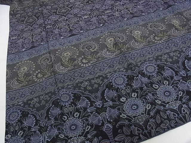 平和屋本店□極上 前田仁仙 仁仙更紗 訪問着 健勝苑扱い 正絹