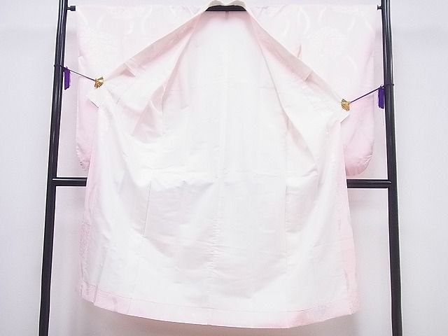 平和屋着物■長襦袢　袷仕立て　立涌花地紋　暈し染め　洗える着物　CAAF3495id