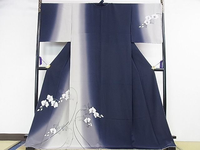 平和屋本店□極上 染色作家 小倉淳史 訪問着 辻ヶ花 暈し