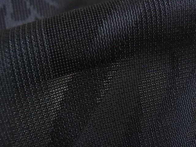 平和屋本店□極上 長羽織 スリーシーズン 春夏秋 塵除け 草花紋