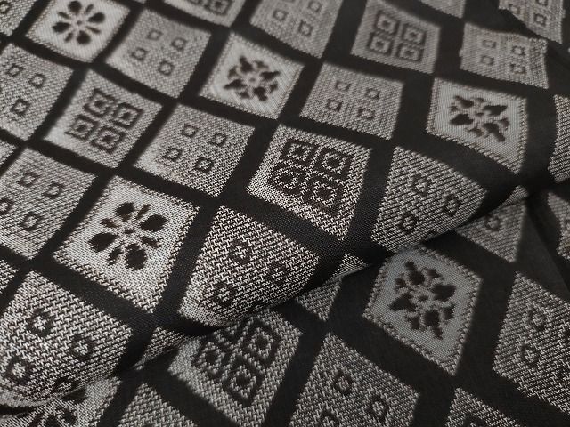 平和屋本店●極上　本場大島紬　十八算　12マルキ　古代染色純泥染　優粋　花菱　鈴乃屋扱い　証紙付き　逸品　DZAA1775kh4_5