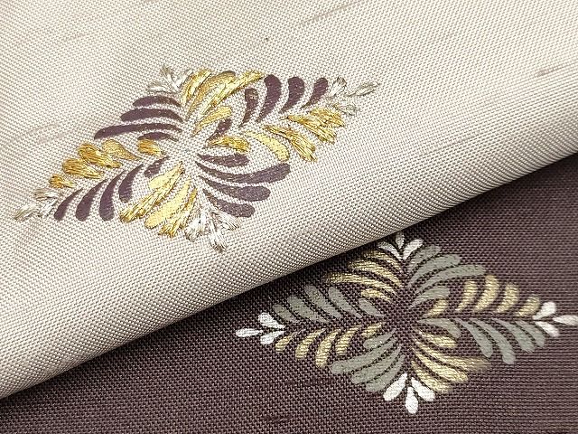 平和屋本店□極上 石川県指定無形文化財 牛首紬 白山工房 手織