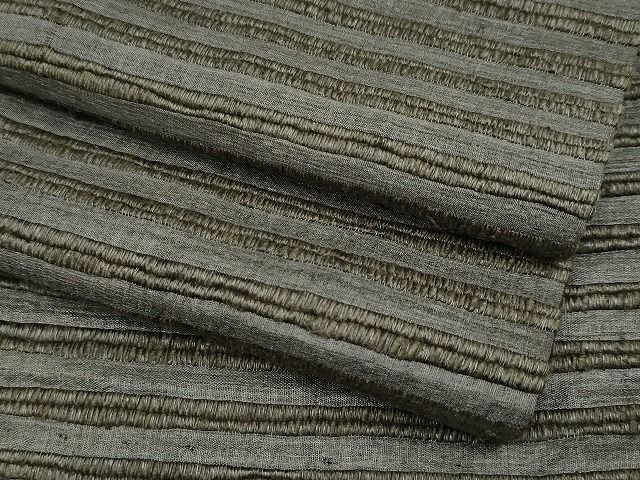 平和屋本店□極上 インド・アッサム 野蚕糸 手織 ムガシルク 結城紬