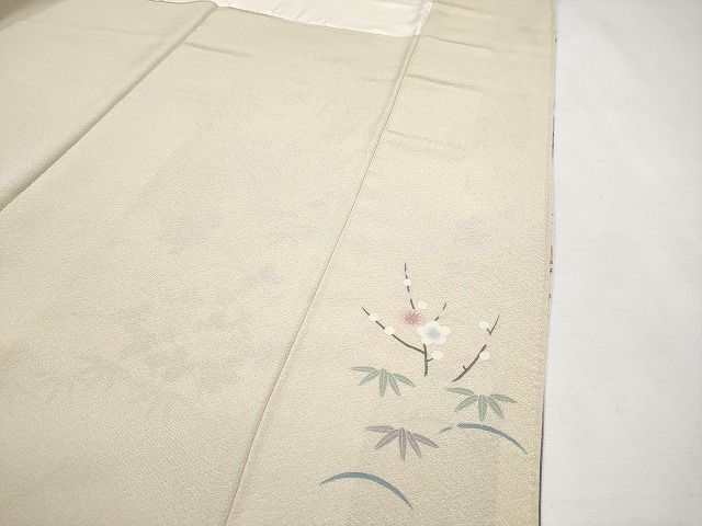 平和屋本店□極上 結城紬 平織り 八十亀甲総絣 龍田屋 藤貫謹製