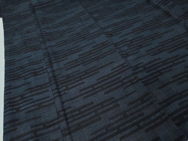平和屋本店□極上 本場結城紬 重要無形文化財 奥順謹製 100亀甲 エ霞