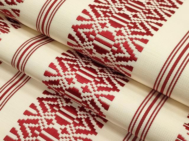 献上 名古屋帯 八寸 博多 博多織 博多帯 献上柄 平和屋着物○本場