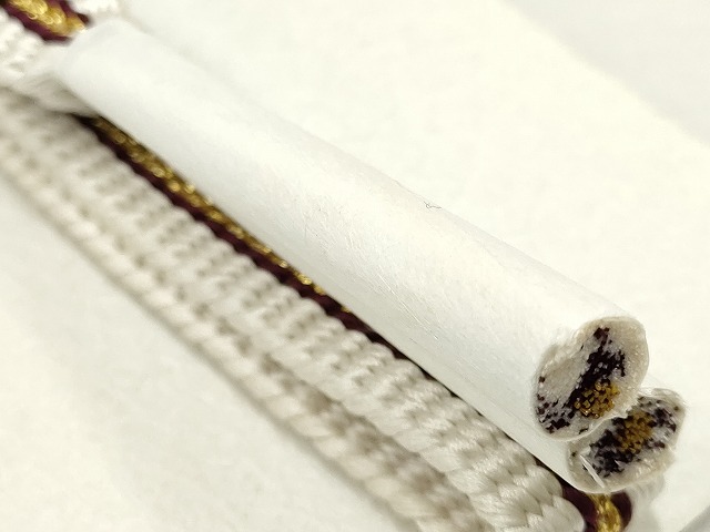 平和屋着物○人間国宝 吉田文之監修 和装小物 上質な帯締め 平