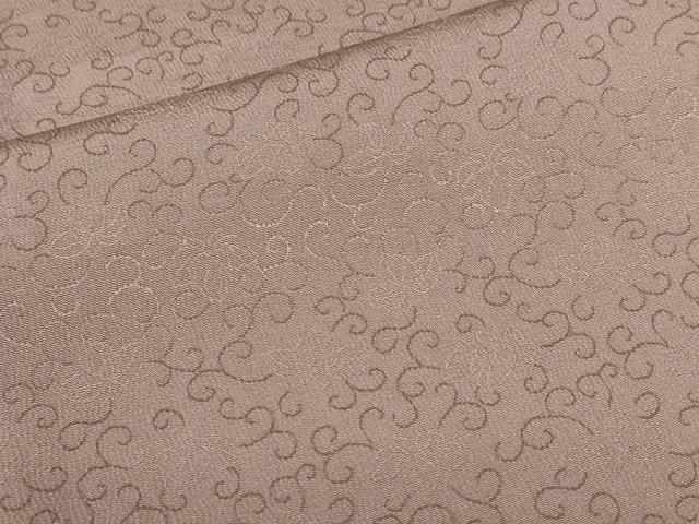 平和屋着物□上質な色無地 唐草地紋 京紫色 正絹 逸品 DAAQ5488cm