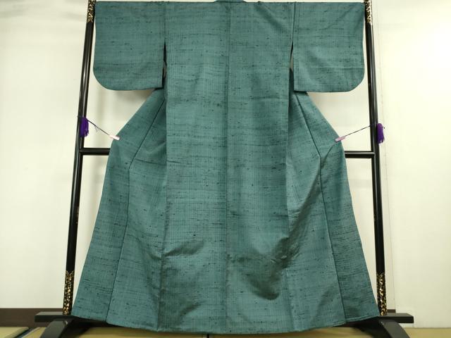 平和屋着物□極上 希少 ざざんざ織 伊兵衛織 道中着 逸品 CZAA3295s5