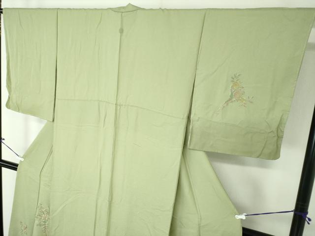 平和屋着物○中国三大刺繍 スワトウ刺繍 汕頭刺繍 総刺繍 訪問着