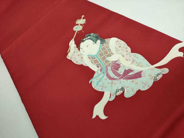 平和屋本店□極上 加賀友禅の巨匠 初代 由水十久 塩瀬 九