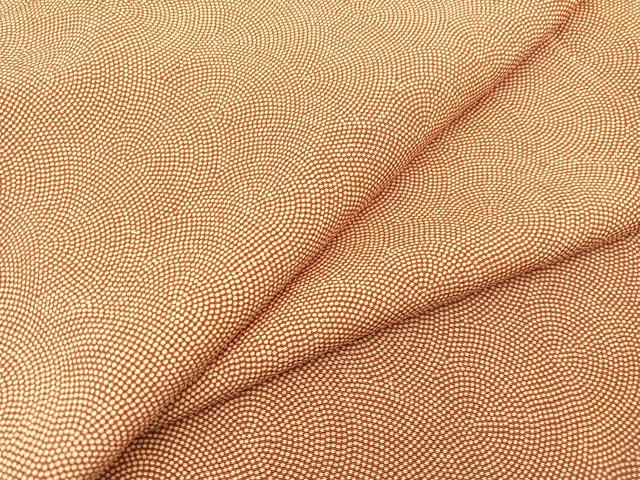 平和屋着物▽江戸小紋　単衣　鮫小紋柄　正絹　逸品　BAAS8355hv