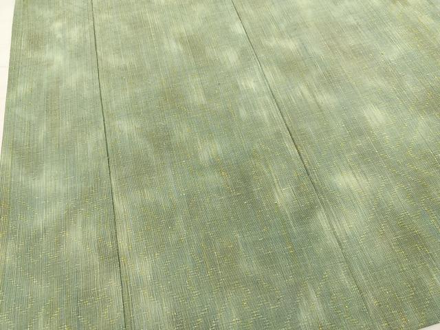 平和屋着物▽上質な紬　単衣　紗綾型文様　正絹　逸品　BAAS8029yc